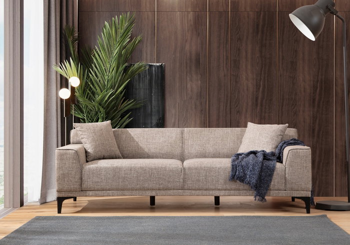 Atelier Del Sofa Petra 3 - Sofá de 3 Plazas Ciervo